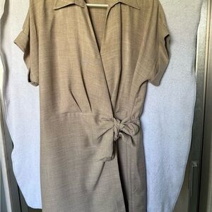 Emma & Michele Beige Dress